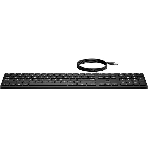 Клавіатура HP 320K USB UA Black (9SR37UT) | Зображення 1