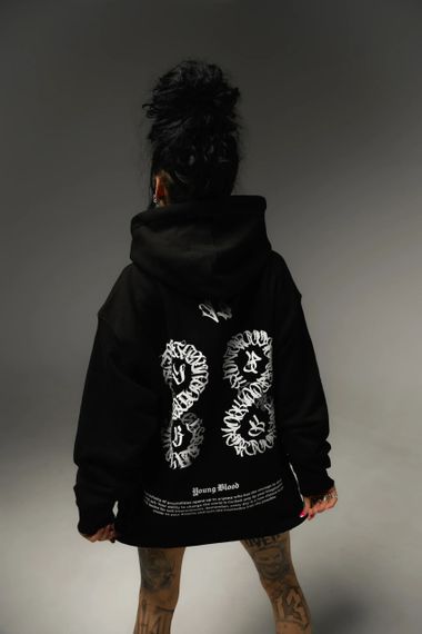 ETERNAL SCRIPT HOODIE BLACK XL | Зображення 3
