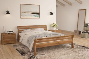 Полуторная кровать iSmart Верона Орех светлый 120х190 см (DDMBG-1924)
