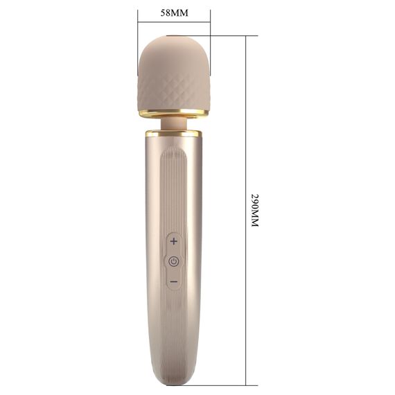 Універсальний вібромасажер Pretty Love Interesting Massager, золотий | Зображення 6
