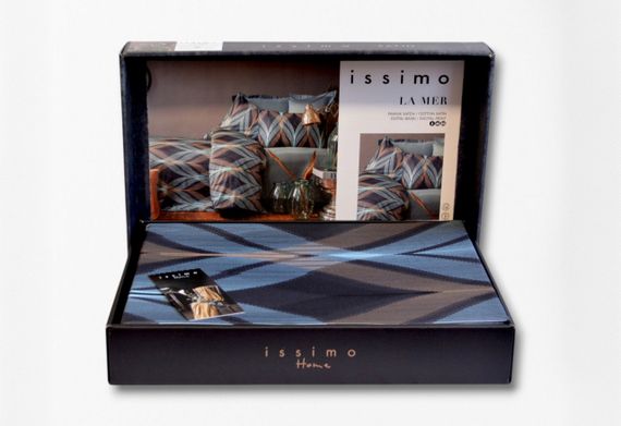Комплект постільної білизни Issimo Digital Satin 200х220 см p La Mer | Зображення 4