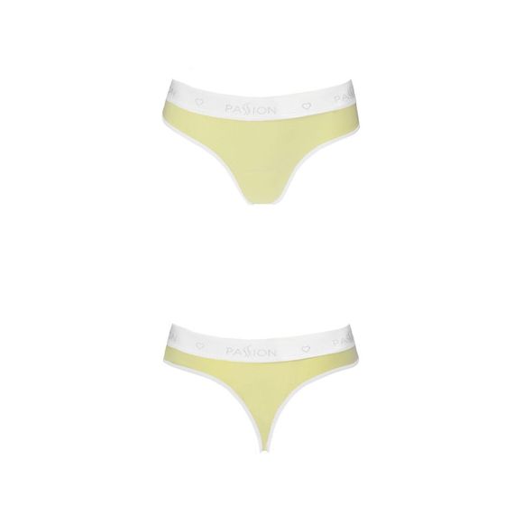 Спортивні трусики-стрінги Passion PS007 PANTIES yellow,, M | Зображення 3