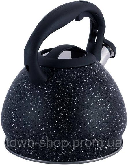 Чайник Kamille Whistling Kettle Marble 2.7л из нержавеющей стали со свистком KM-1086 | Зображення 2