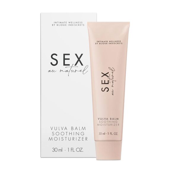 Бальзам для вульвы Bijoux Indiscrets Sex Au Naturel Vulva Balm Soothing Moisturizer 30 мл Sex Aura | Зображення 1