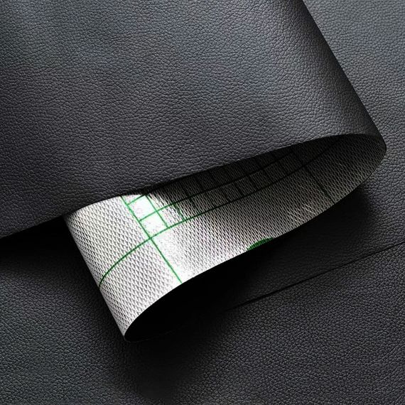 Самоклеюча екошкіра у рулоні 1.37х1м х 0.5мм Чорний SW-00001358