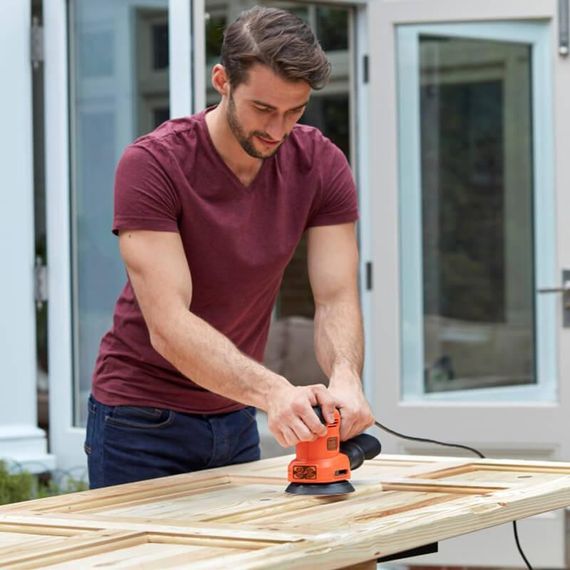 Шлифмашина вибрационная сетевая BLACK+DECKER BEW200 | Зображення 8