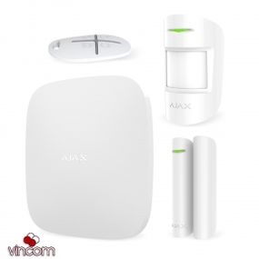 Комплект беспроводной GSM сигнализации Ajax StarterKit white