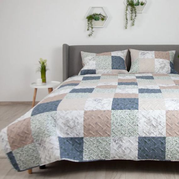Покрывало евро с наволочками ТЕП Provence Лаура 4-04207_30053 240х210 см