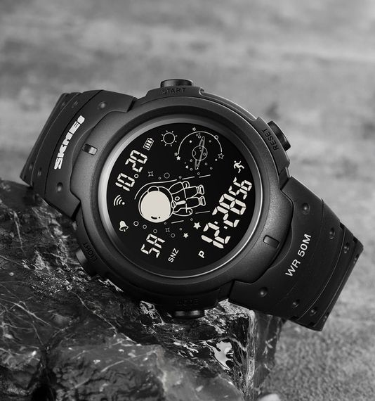 Чоловічий годинник Skmei 1820BK Black | Зображення 3