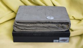 Махровое покрывало Pupilla 220 х 240 см Violet Kahve