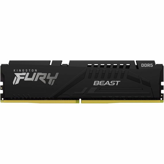 Модуль пам'яті для комп'ютера DDR5 32GB (2x16GB) 5600 MHz Beast Black Kingston Fury (ex.HyperX) (KF556C40BBK2-32) | Зображення 2