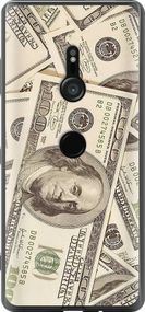 Чехол на Sony Xperia XZ3 H9436 Доллары "3016u-1540-17620"