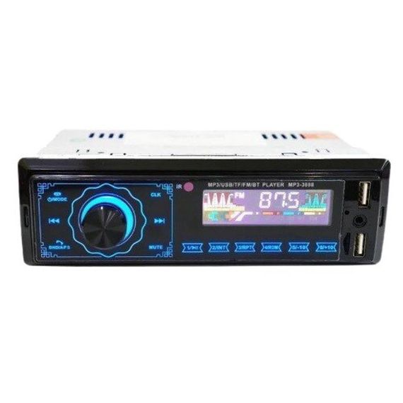 Автомагнітола MP3 3888 ISO 1DIN FM тюнер 4х50W чорний сенсорний дисплей | Зображення 8