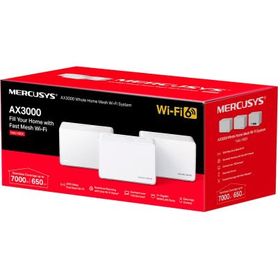 Точка доступа Wi-Fi Mercusys HALO-H80X-3-PACK | Зображення 2
