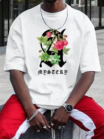 Футболка з ДТФ принтом (оверсайз)