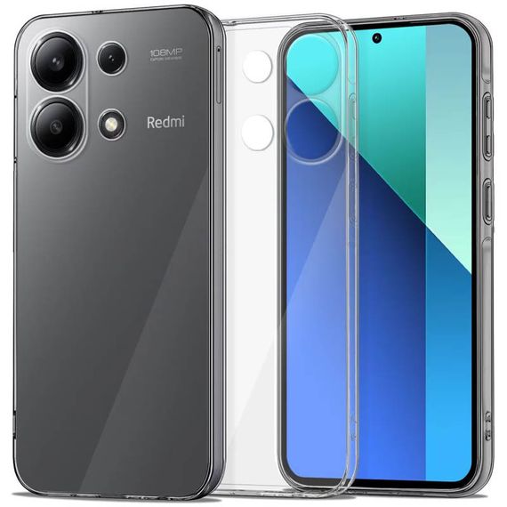 TPU чохол Epic Transparent 1,5mm Full Camera для Xiaomi Redmi Note 13 Pro 4G / Poco M6 Pro 4G Безбарвний (прозорий)