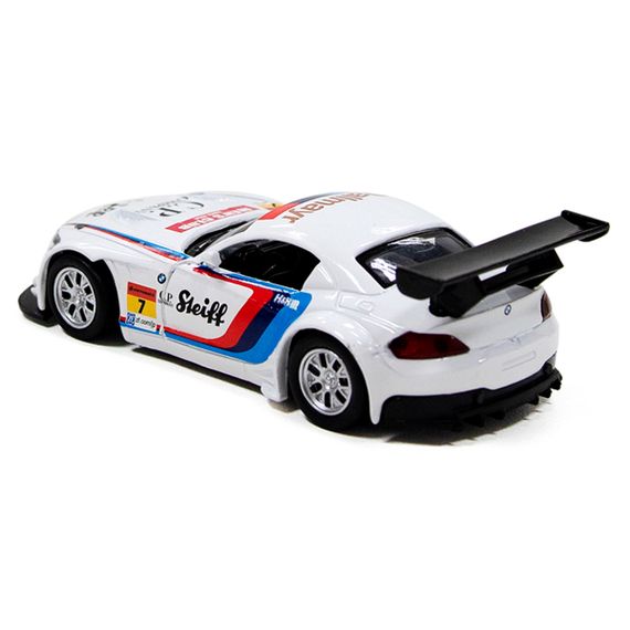 Машинка BMW Z4 Gt3 у білому кольорі. | Зображення 5