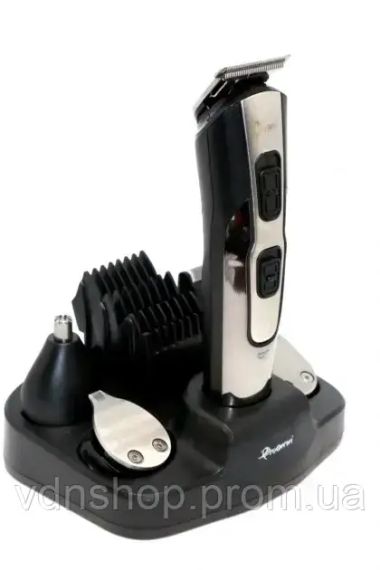 Машинка для стрижки волос Gemei GM-592 10 в 1, Электробритва, триммер | Зображення 7