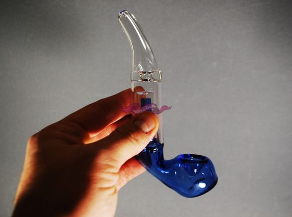 Стеклянная трубка Sax желтая | Зображення 3