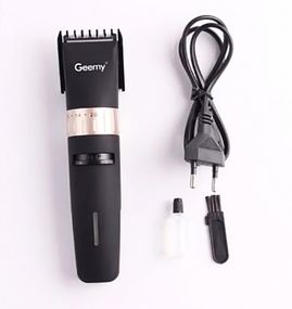 Профессиональная аккумуляторная беспроводная машинка Geemy GM-6042 3 W для стрижки волос