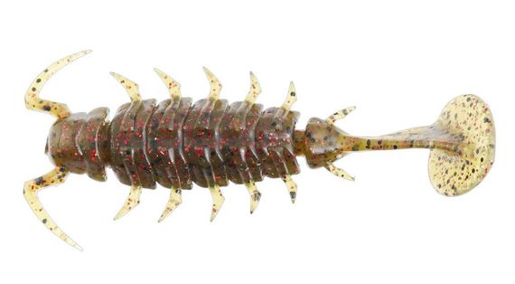Виброхвосты съедобные искусственные LJ Лаки Джон Pro Series ALIEN BUG 2,5in (06,35)/PA03 7шт. | Зображення 1