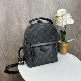 Рюкзак жіночий маленький молодіжний стильний Чорний (1240Ч)