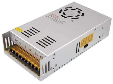 Адаптер / блок живлення 12V 30A, в металевому корпусі / Трансформатор для світлодіодної стрічки | Зображення 2