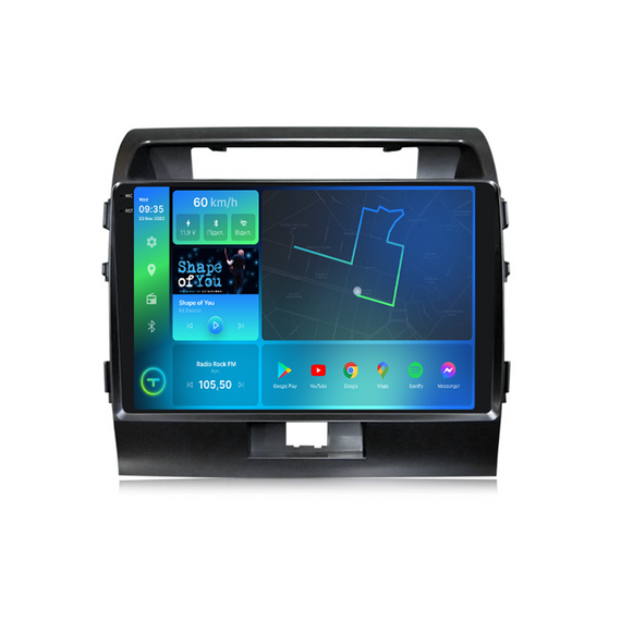 Штатна магнітола Torssen 2K Toyota LC200 2008+ F10464 4G Carplay DSP