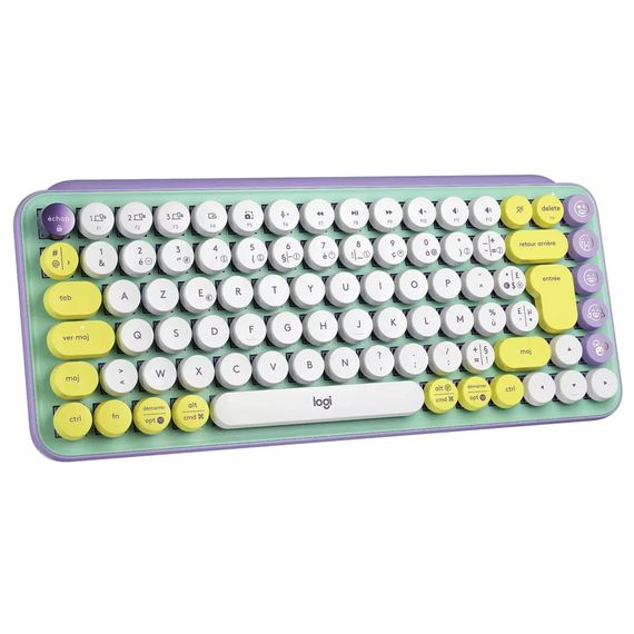 Клавіатура Logitech POP Keys Wireless Mechanical Keyboard UA Daydream Mint (920-010736) | Зображення 1