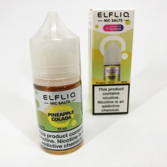 Жидкость ELFLIQ 30 мл 5%. Ананасовая Колада (Pineapple Colada) | Зображення 3