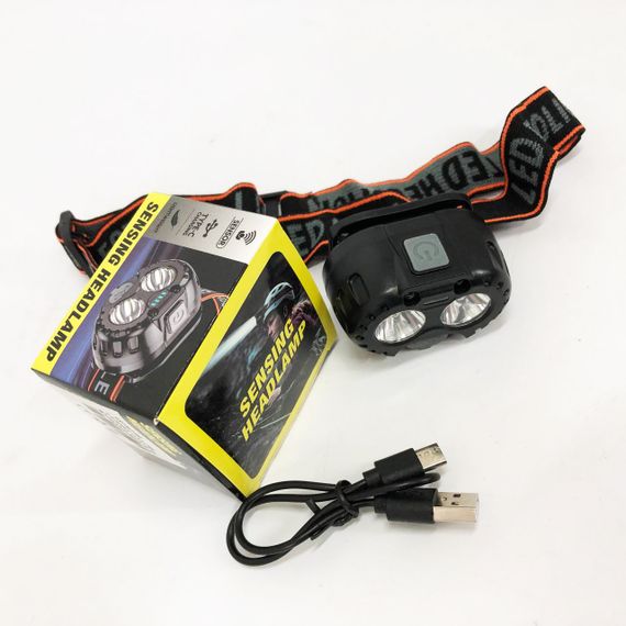 Легкий налобний ліхтар для риболовлі Bailong 666-2 XPL, Ліхтар для рятувальників на голову MZ-79 | Зображення 4