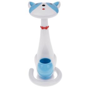 Настольная лампа светодиодная детская в виде кошки TP-051 6W LED WH/BL
