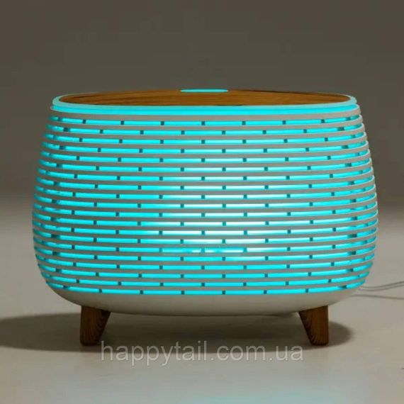 Зволожувач повітря Holdmay Life of Leisure Aroma Diffuser 400ml Чорний HPKP7049B Білий | Зображення 2