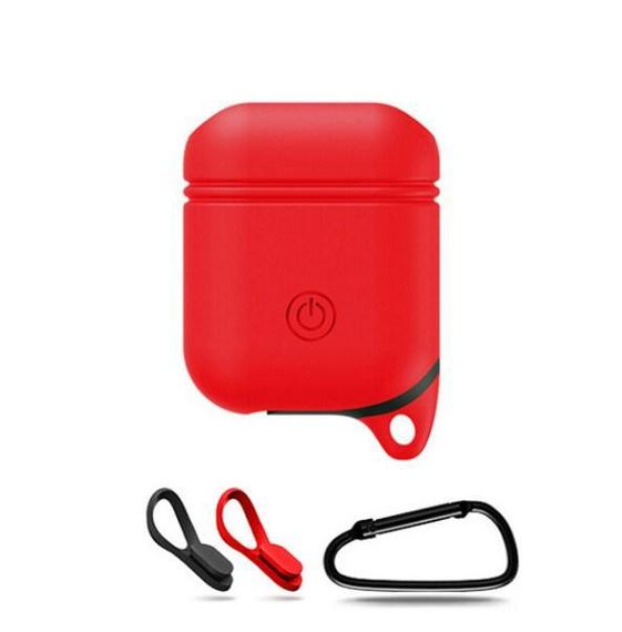 Cиликоновый чехол Primo Sherp для Apple AirPods - Red | Зображення 1