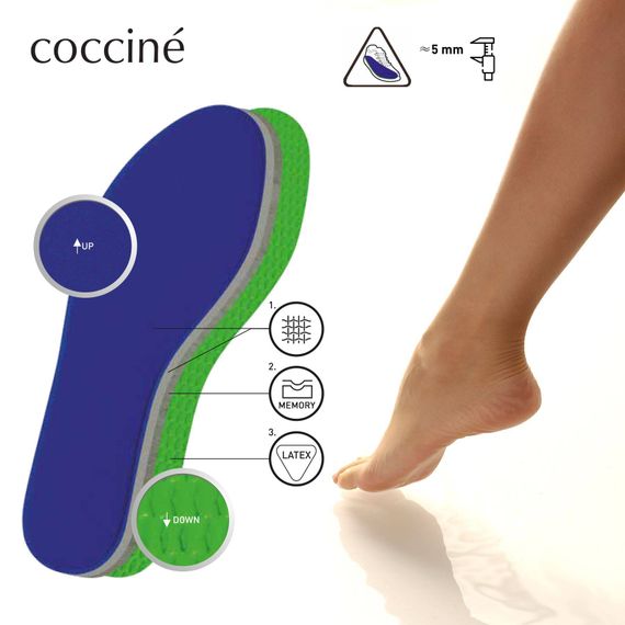 Устілки Memory Comfort Sport 579740 Coccine 36 37-38 40 41 43-44 45 | Зображення 1