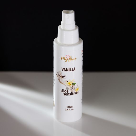 Інтимний лубрикант MyLove Taste-slide sensitive-vanilla 100 ml Sex Aura | Зображення 4