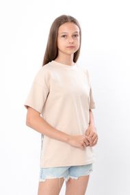 Футболка для дівчинки (підліткова) Носи своє 170 Бежевий (p-14530-164250)