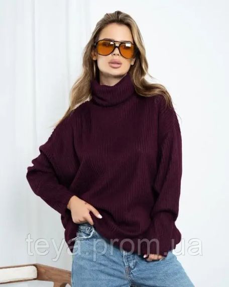 Светр колір фіолетовий розміри M, S, L, XL FI_008604