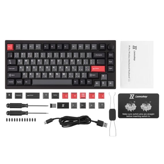 Клавиатура механическая Lemokey P1 Pro 84Key P1P-M4-UA | Зображення 1