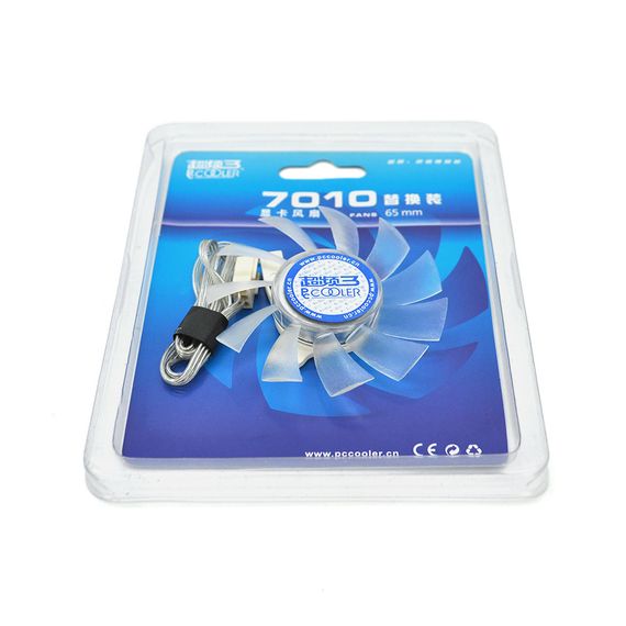 Кулер для відеокарти Pccooler 7010 №2 для ATI/NVIDIA 3-pin, RPM 3200±10%