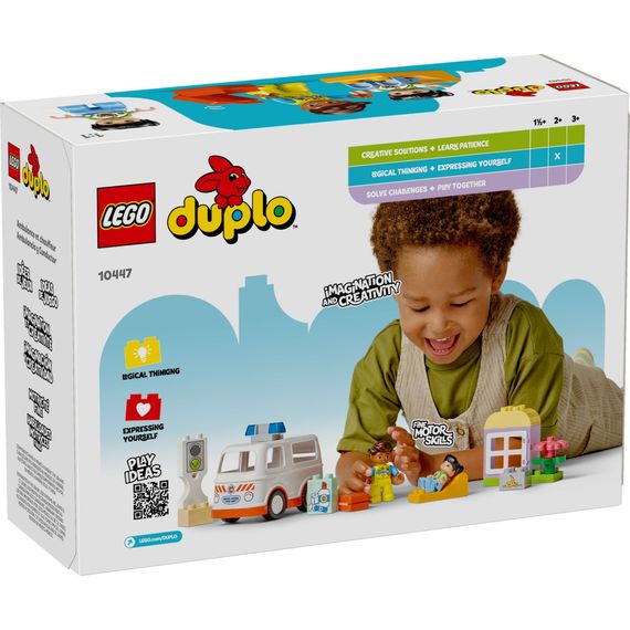 Конструктор LEGO DUPLO Town Швидка допомога та водій (10447) | Зображення 7