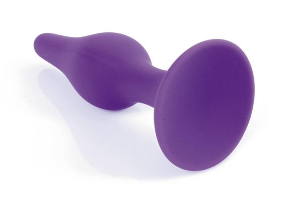Анальна пробка - Silicone Purple Plug XL | Зображення 1