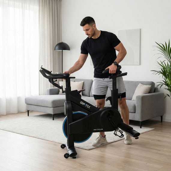 Спінбайк Gymtek XS2000 електромагнітний синій | Зображення 5