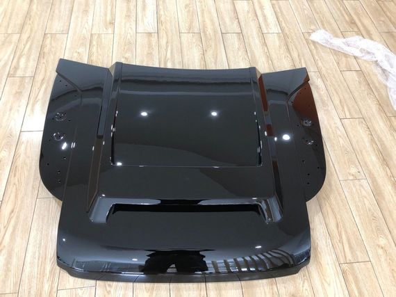 Карбоновый капот (дизайн Zhous) для Land Rover Defender 2019- гг