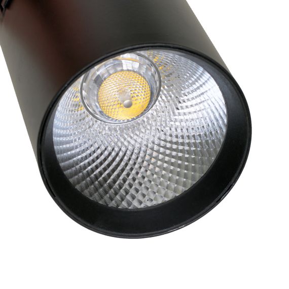 Светильник трековый поворотный LED KW-225/12W WW BK | Зображення 9