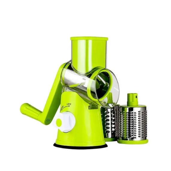 Овочерізка на присоску KITCHEN MASTER, ручний мультислайсер для нарізування овочів і фруктів | Зображення 4