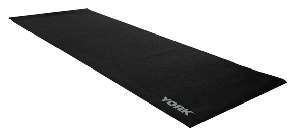 Коврик (мат) для фитнеса и йоги York Fitness 0,3см черный
