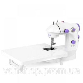 Мини швейная машинка 4 в 1 с педалью и адаптером Mini Sewing Machine FHSM 202 с доской GC-34
