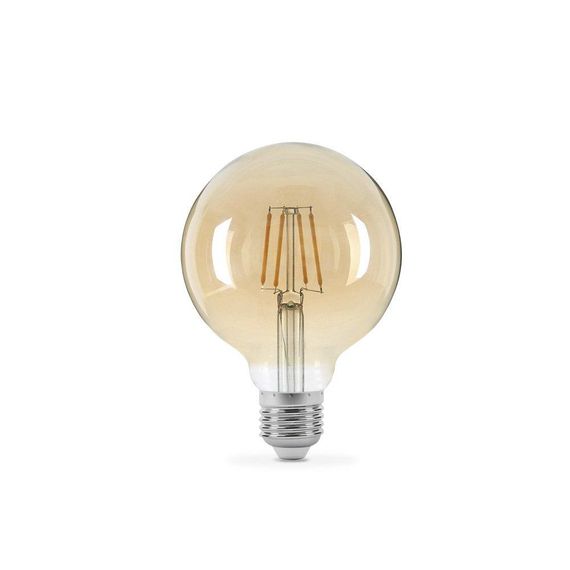 Світлодіодна лампа TITANUM  Filament G95 6W E27 2200K бронза | Зображення 1