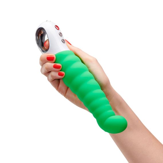 Вібратор точки G Fun Factory PATCHY PAUL fresh green, гнучкий, 12 режимів Sex Aura | Зображення 5